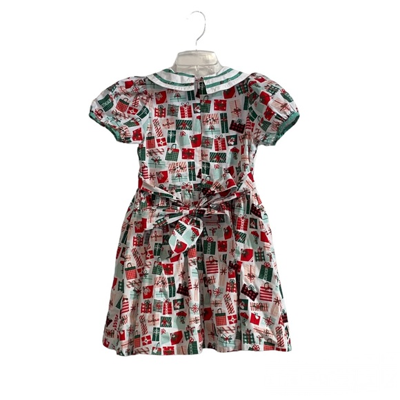 LITTLE MISS MARMALADE ‘Tis the Season’ Christmas Lottie Girls Dress 10/12 - Picture 3 of 15